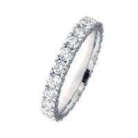 Anello Fanton Gioielli Donna ETERNITY in Oro bianco Diamante 2.07 Ct FGETER200A3 - FGETER200A3